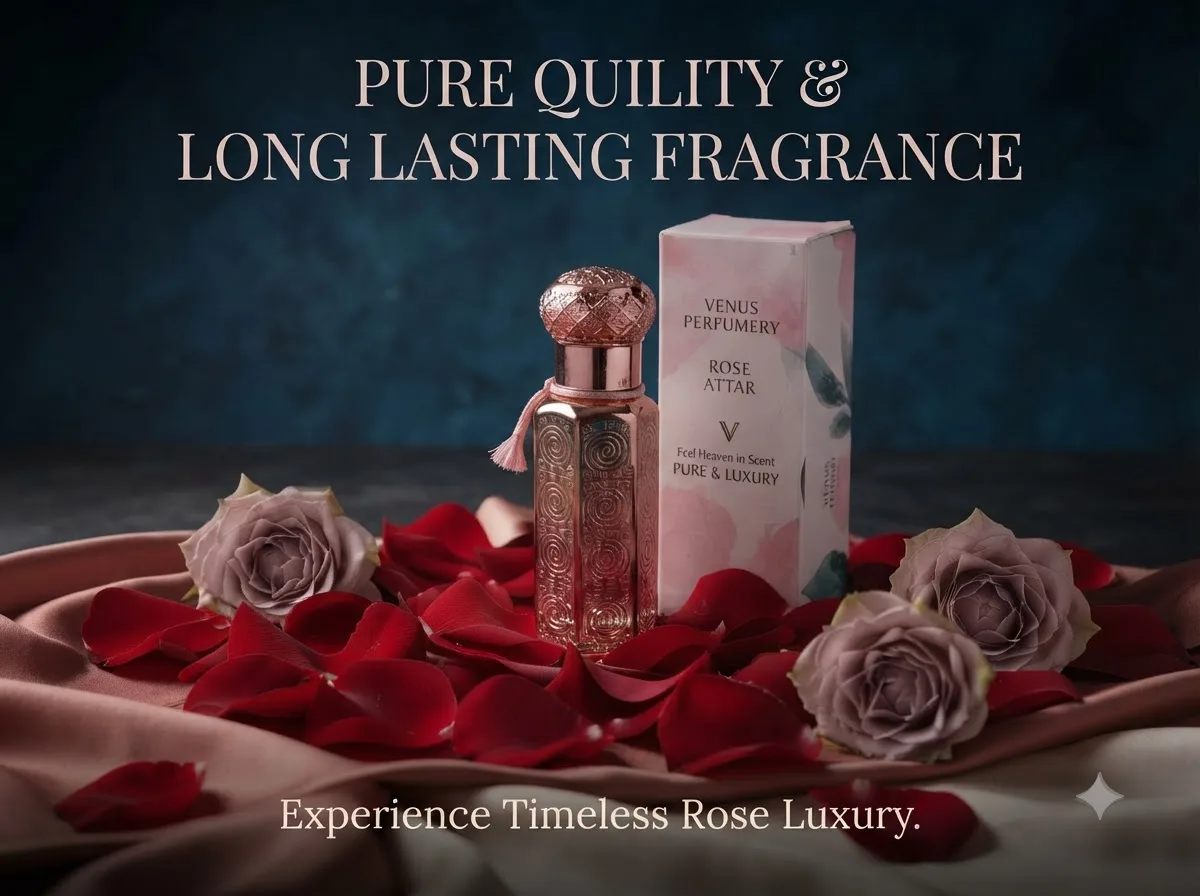 Rose Attar | Pure Gulab Attar from Kannauj